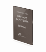 Стекло «Бронза Мателюкс» BRONZE MATTELUX 10 мм — изображение 2